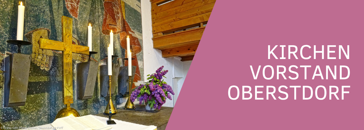 Blick auf den Alter der Christuskirche Oberstdorf