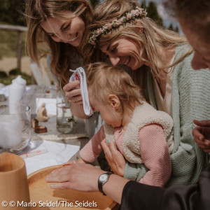 Taufe am Ofterschwanger Horn